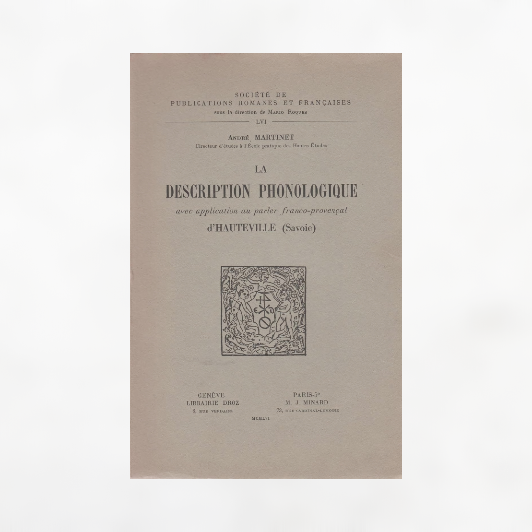 La Description Phonologique