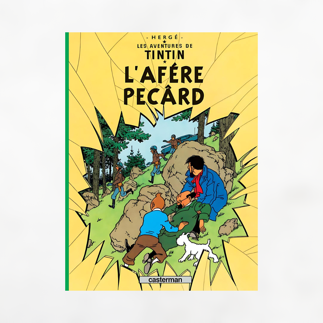 Les aventures de Tintin: L'afére Pecârd: Edition en arpitan